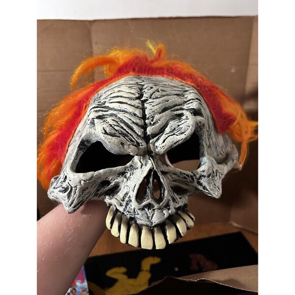 Disguise Other - Marvel Disguise 2004 Ghost Rider Mask Halloween Cosplay Good Condition